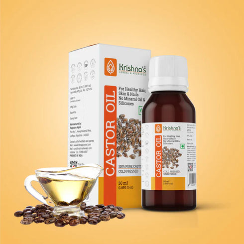 Krishna'S Herbal & Ayurveda Castor Oil